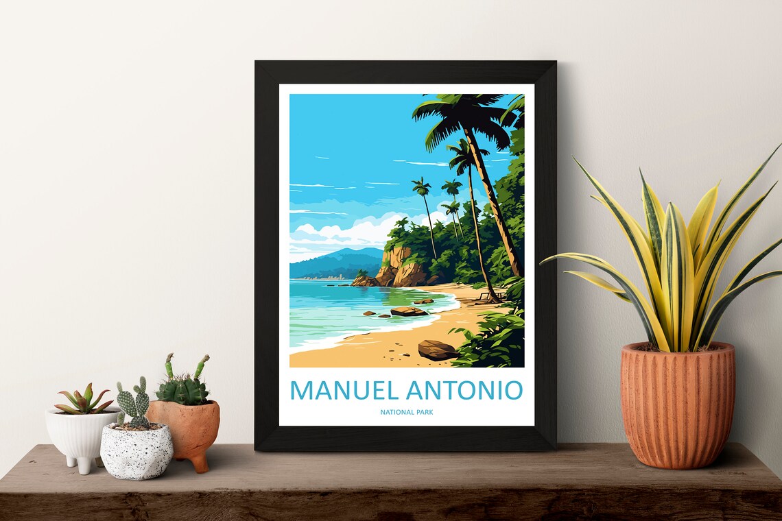 Manuel Antonio Park Travel Poster, Costa Rica - Image 3