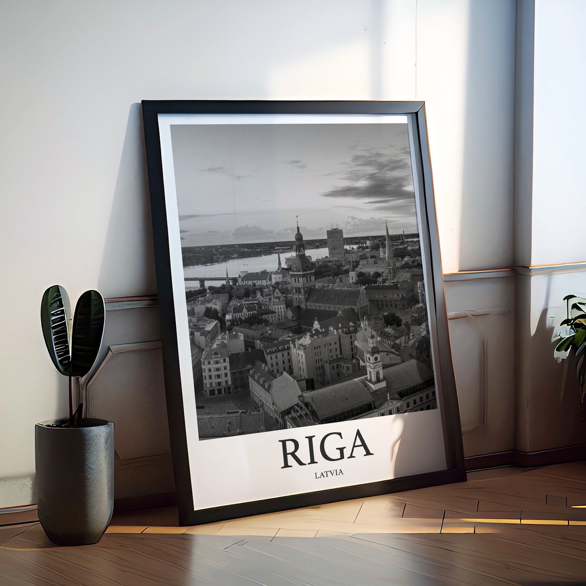 Riga Photo Print Of Riga Latvia Travel Photo Hanging Decor Photo Travel Art Gift For Travel Artwork Wall Art Framed Photo Travel Print - Image 2