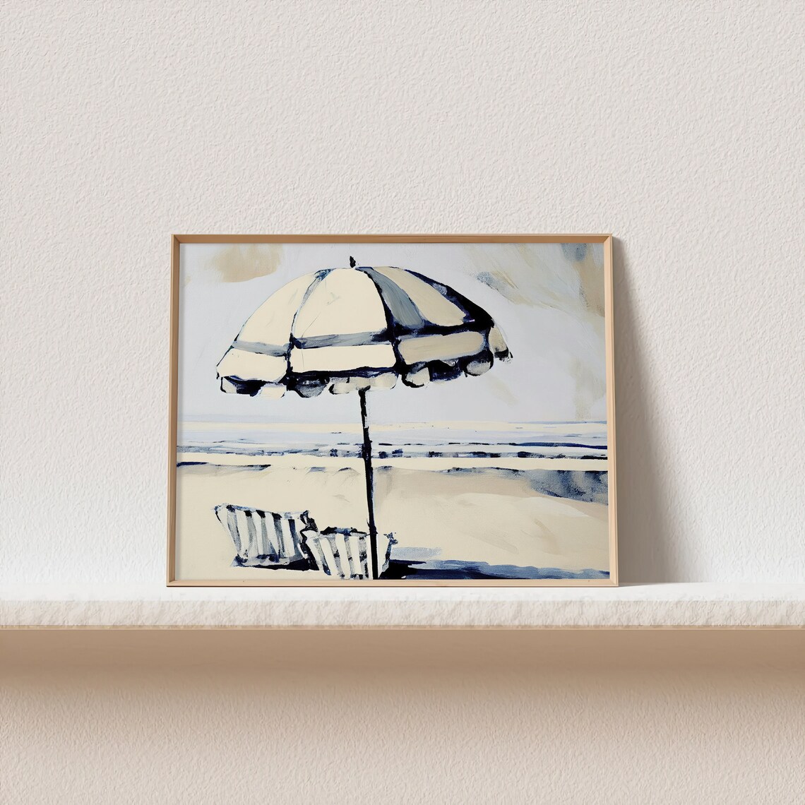 Destin Beach Painting, Florida Coastal Landscape Art Print - Image 3