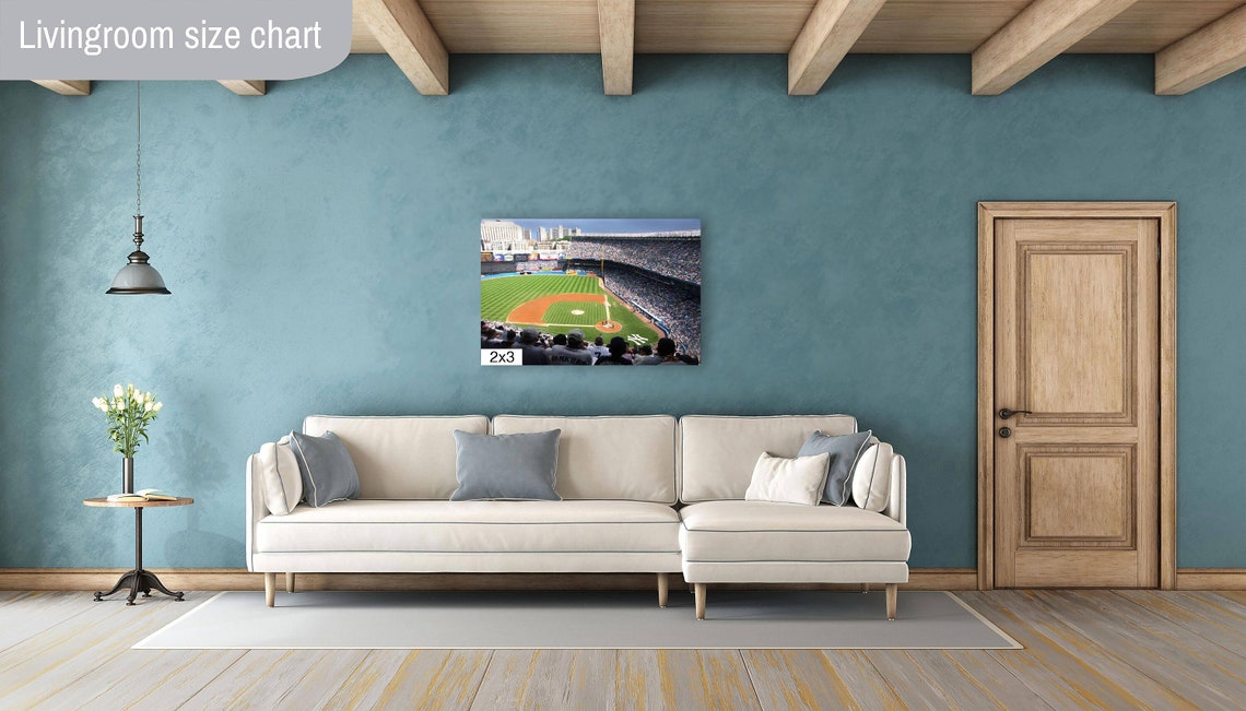 Old Yankee Stadium Baseball Game Packed Stands Field View Poster - Image 4