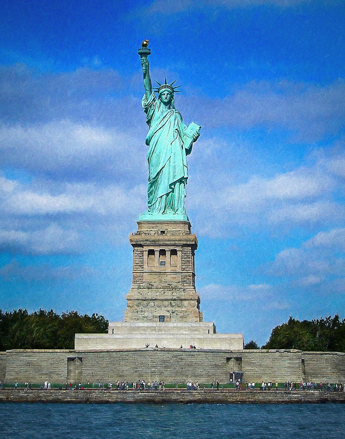New York City Art New York Skyline Statue Of Liberty Statue Of Liberty Art Statue Of Liberty Print