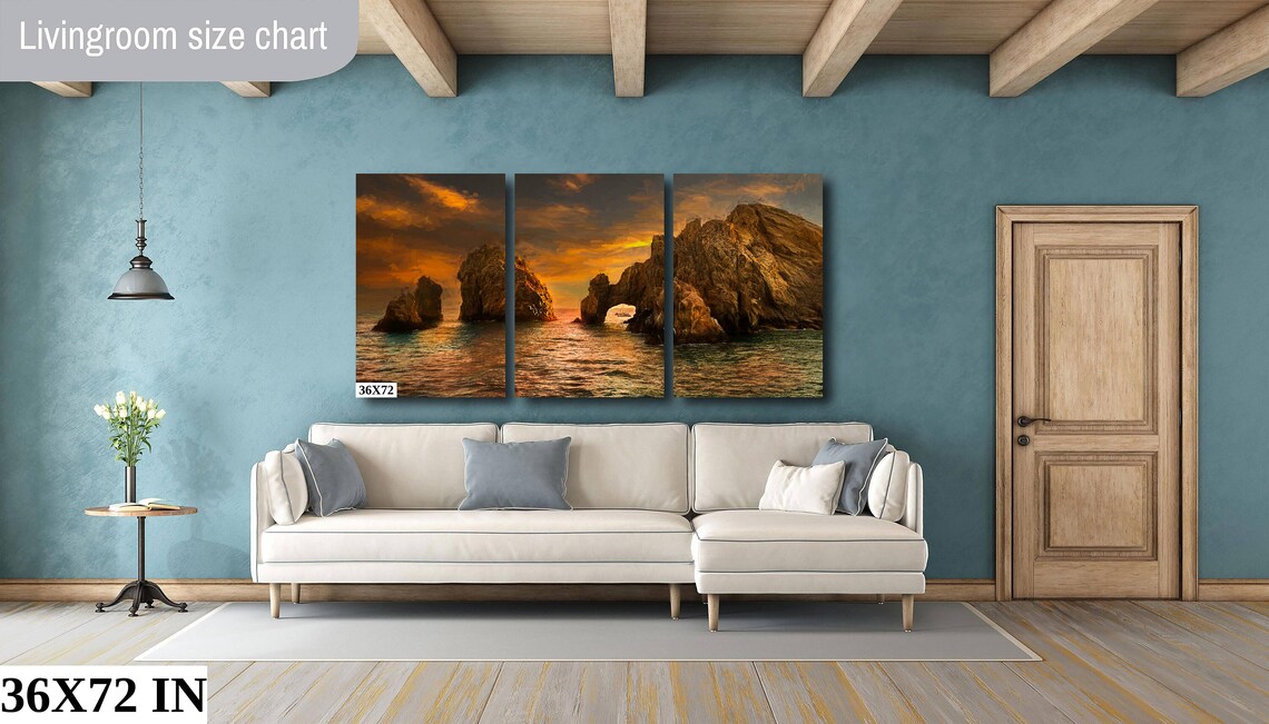 Cabo San Lucas Arch, Lands End Travel Poster Print - Image 2