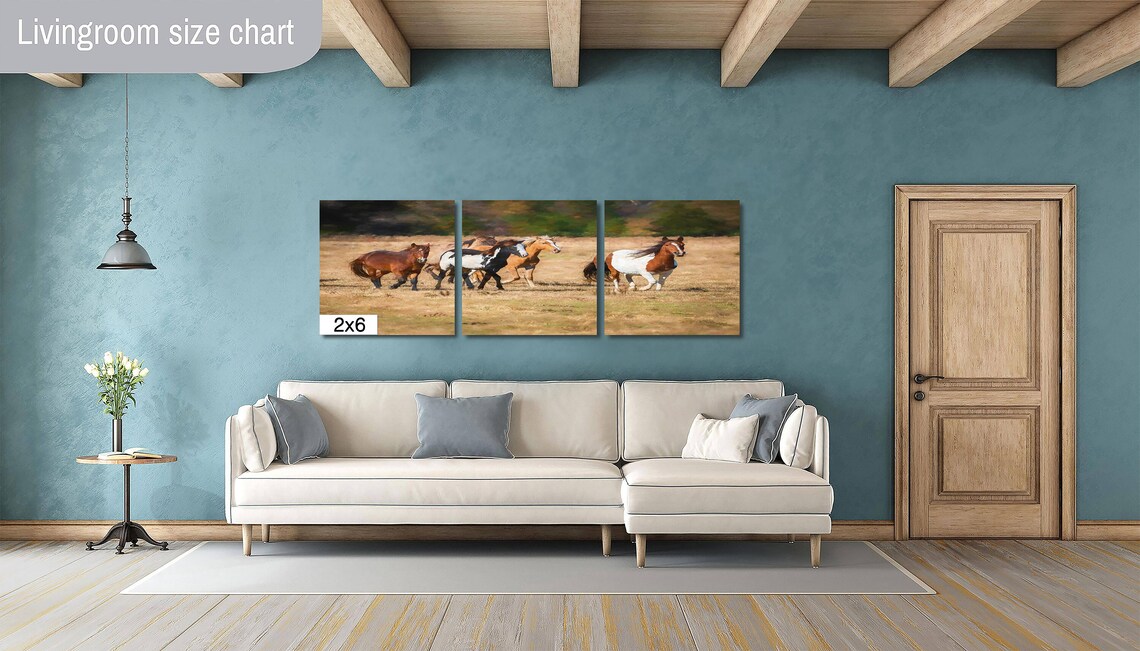 Horse Art Print, Horses Wall Art for Farm Decor - Image 4