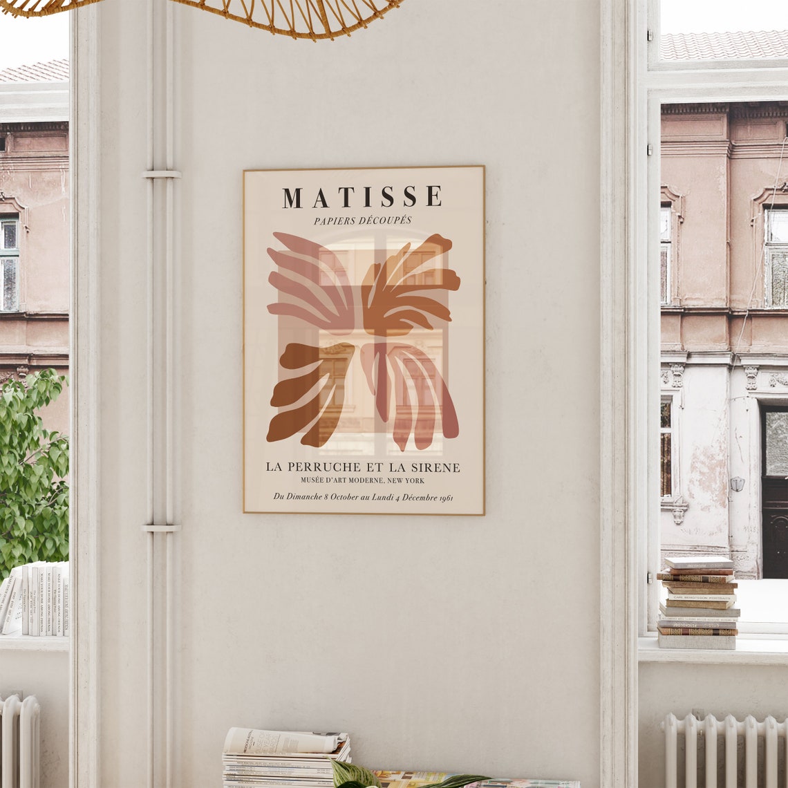 Matisse La Perruche Et La Sirene 1961 New York Exhibit Art Poster - Image 4