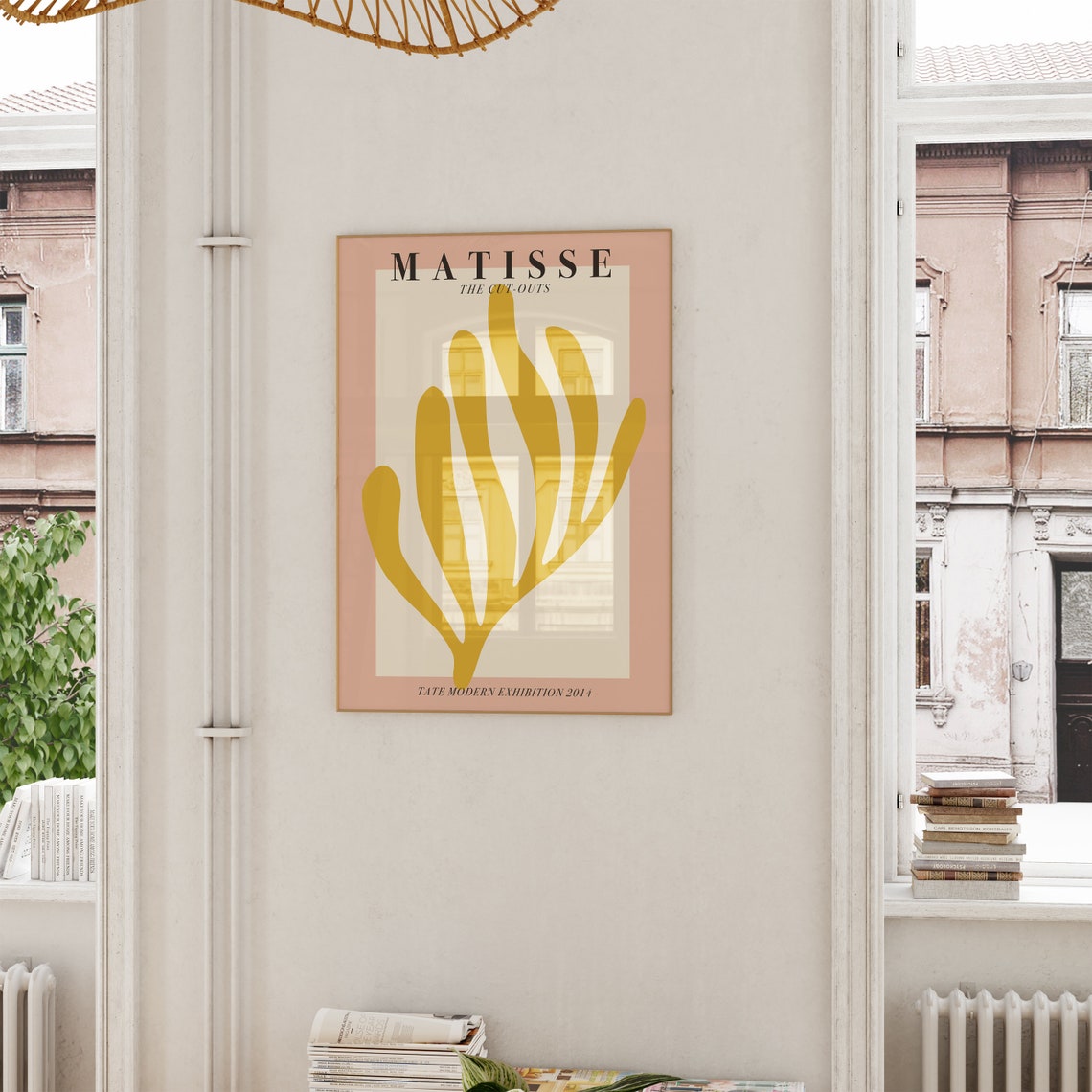 Matisse The Cut Outs Yellow Leaf Gallery Exhibition Style Poster - Image 6