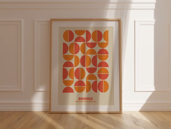Bauhaus Print Bauhaus Wall Art Prints Bauhaus Wall Art Printable Wall Art Art Downloads