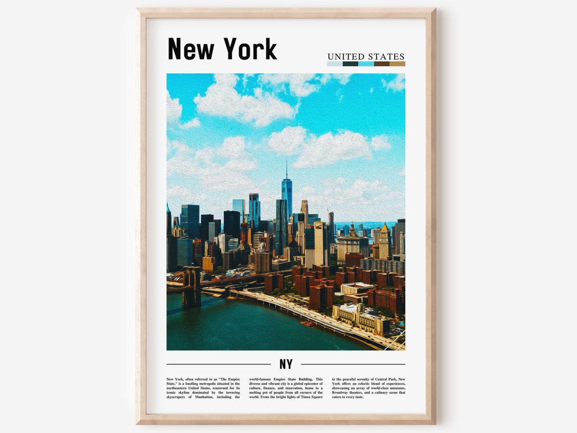 New York Poster New York Print New York Wall Art Ny Photo Ny Poster Ny Print New York Photo Travel Poster
