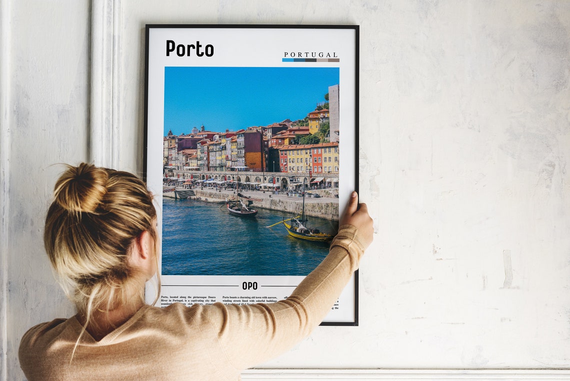 Porto Poster Porto Print Porto Wall Art Europe Photo Europe Poster Europe Print Travel Poster - Image 2