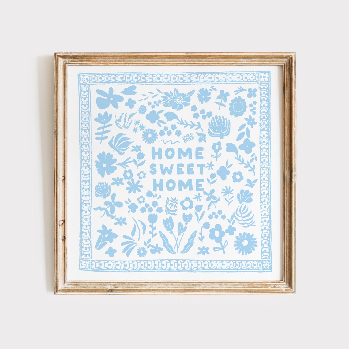 Home Sweet Home Minimalist Art Print, Trendy Decor - Image 2