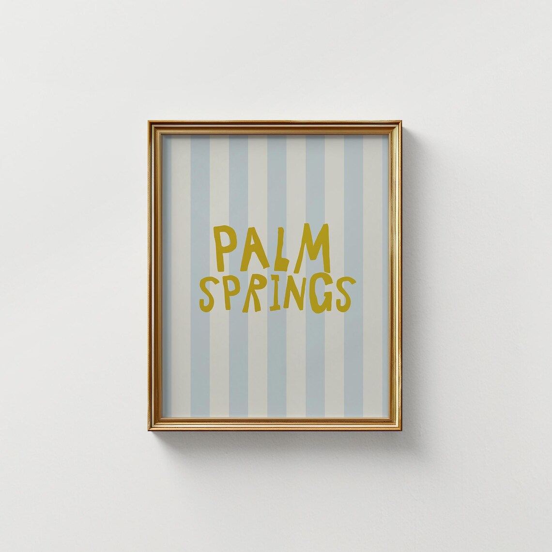 Palm Springs Vertical Illustration Art Print - Image 4