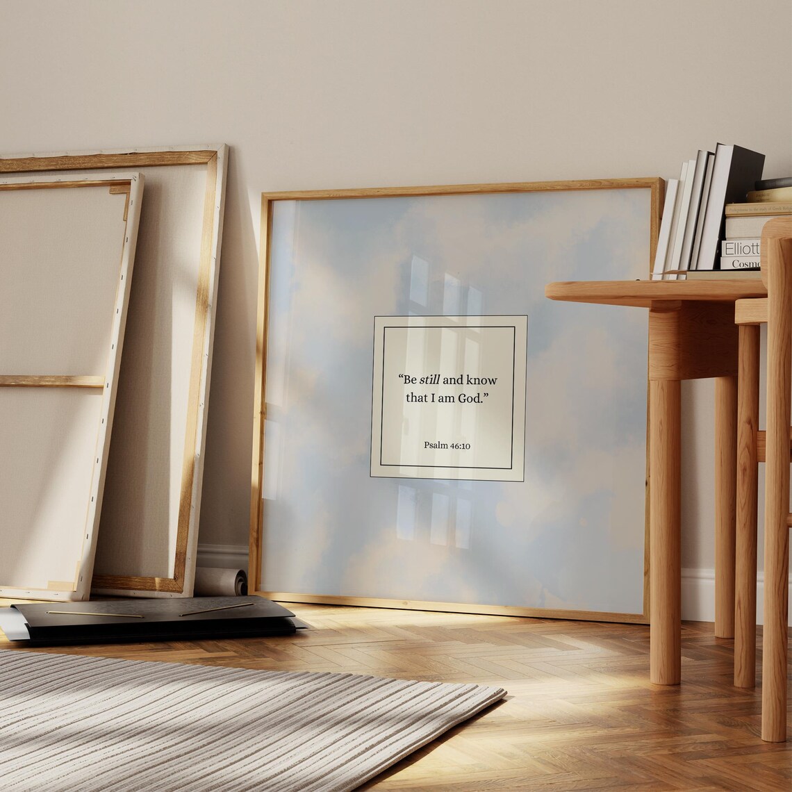 Be Still And Know That I Am God, Scripture Art - Image 3