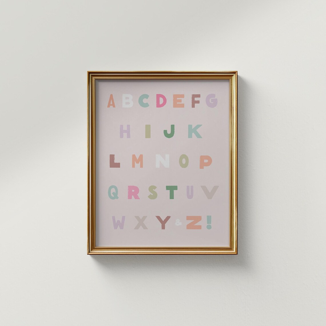 ABC Alphabet Print, Nursery Classroom Decor - Image 2