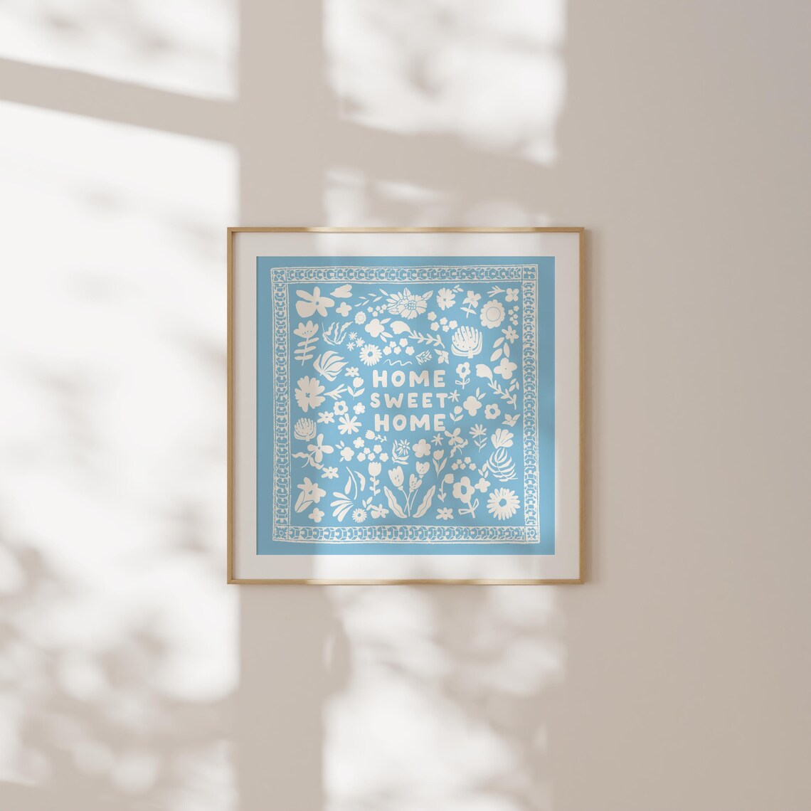 Home Sweet Home Minimalist Art Print, Living Room - Image 2