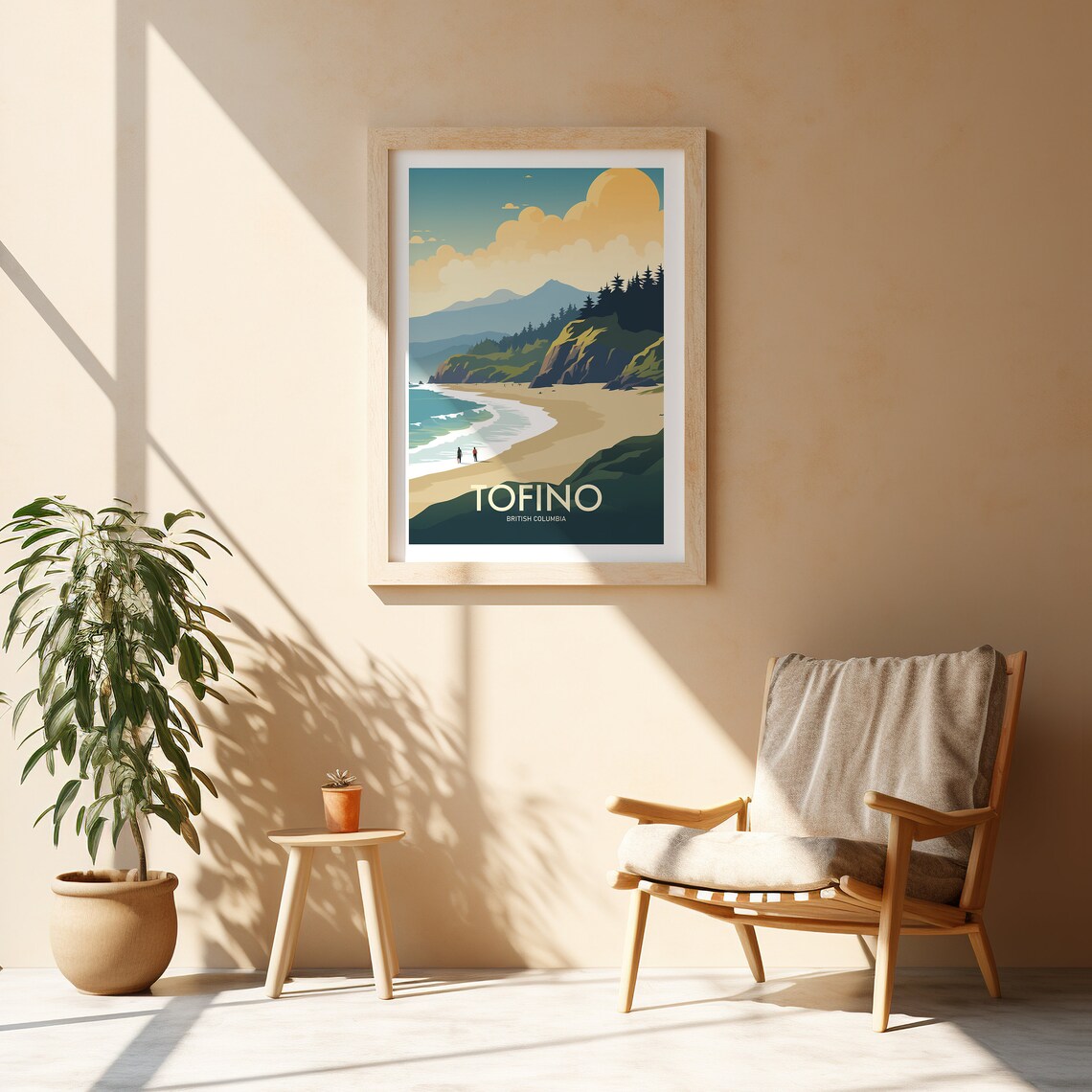 Tofino Canada Travel Poster Print, Place-Inspired Wall Art - Image 2