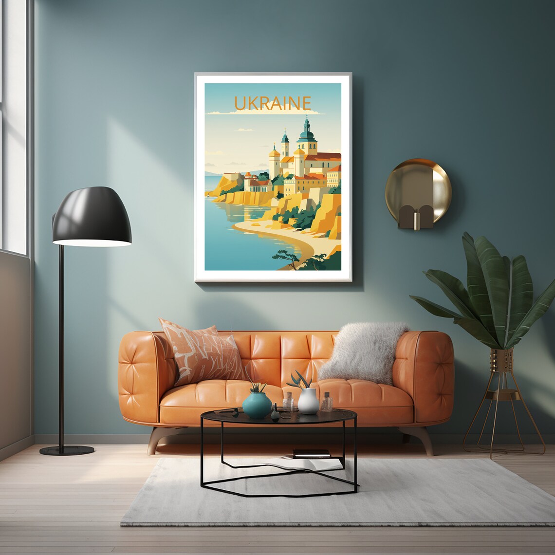 Ukraine Travel Poster, Europe Place Print - Image 2