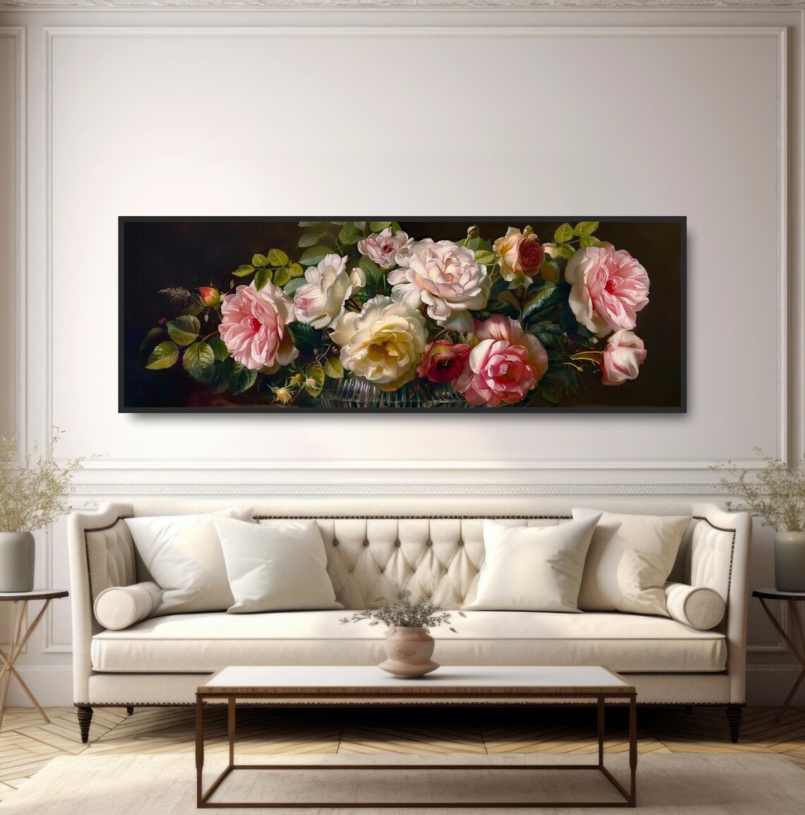 Dutch Still Life Vintage Flowers Botanical Art Print - Image 5