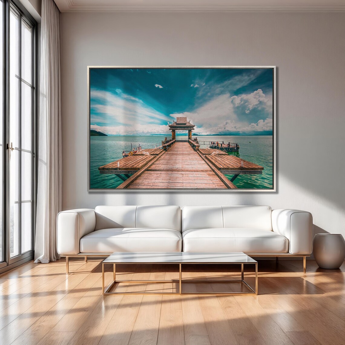 View Of Paradise Santhiya Resort In Koh Yao Yai Wall Art Island In The Andaman Sea Wall Art Decor Between Krabi And Phuket Thailand - Image 2