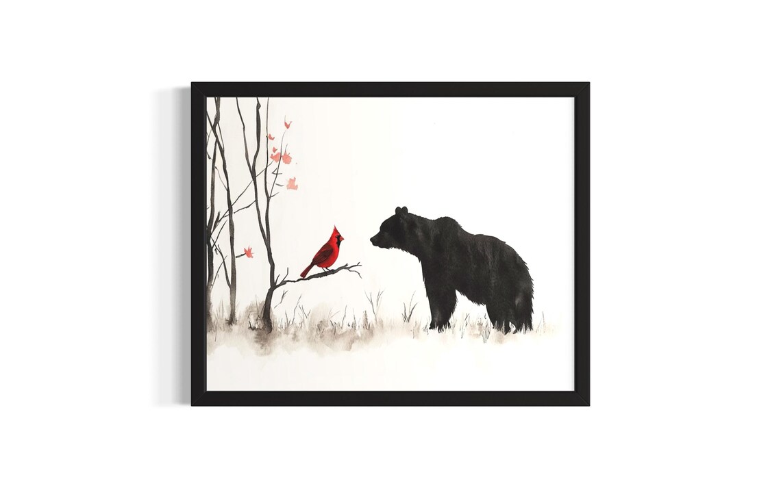 Wyoming State Flower Indian Paintbrush Wall Decor Flower Market Poster
