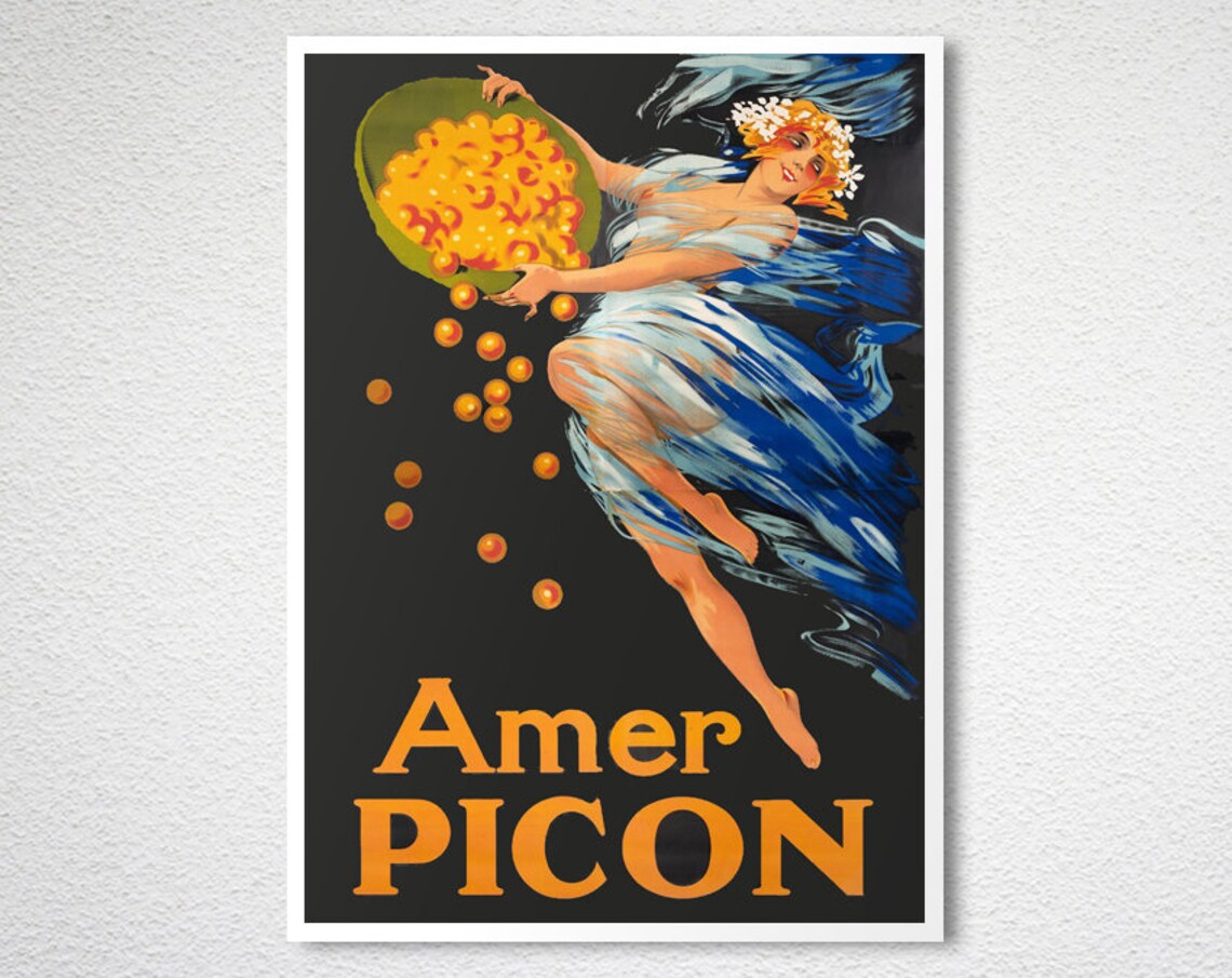 Amer Picon Vintage Fooddrink Poster, Bar Wall Art Print - Image 2