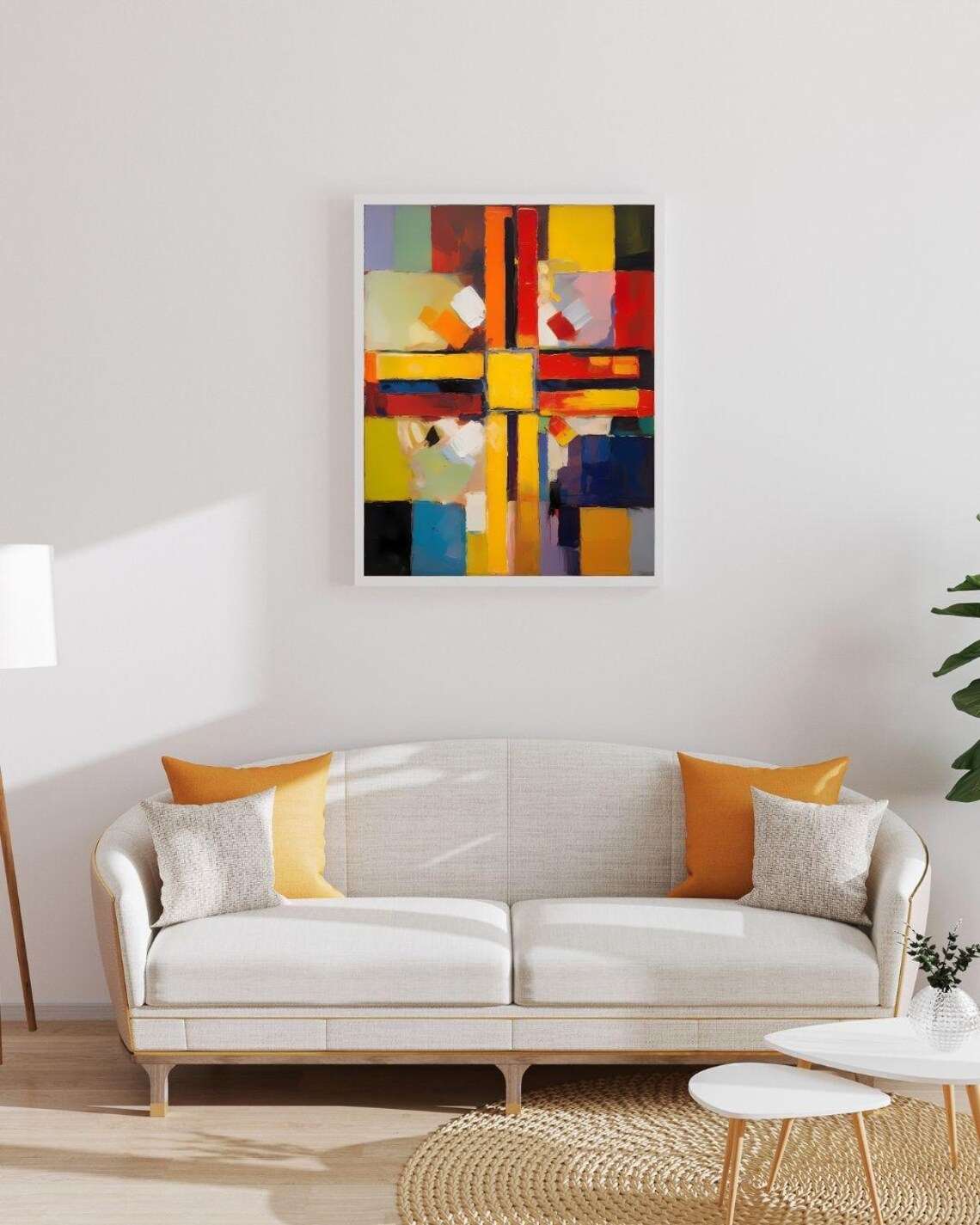 Abstract Art, Colorful Modern Abstract Poster - Image 3