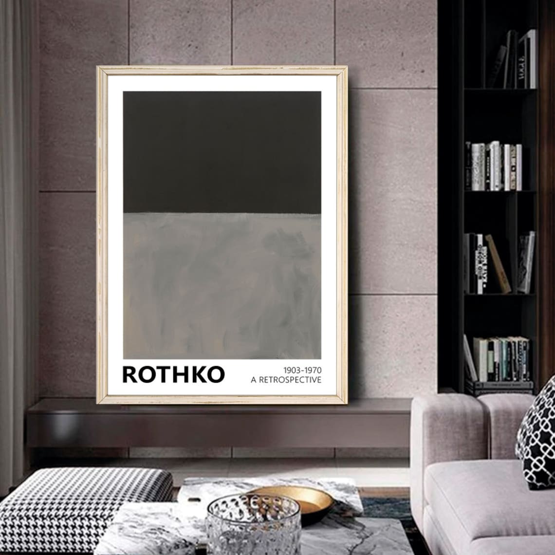 Mark Rothko Untitled 1970 Minimalism Art Print - Image 2