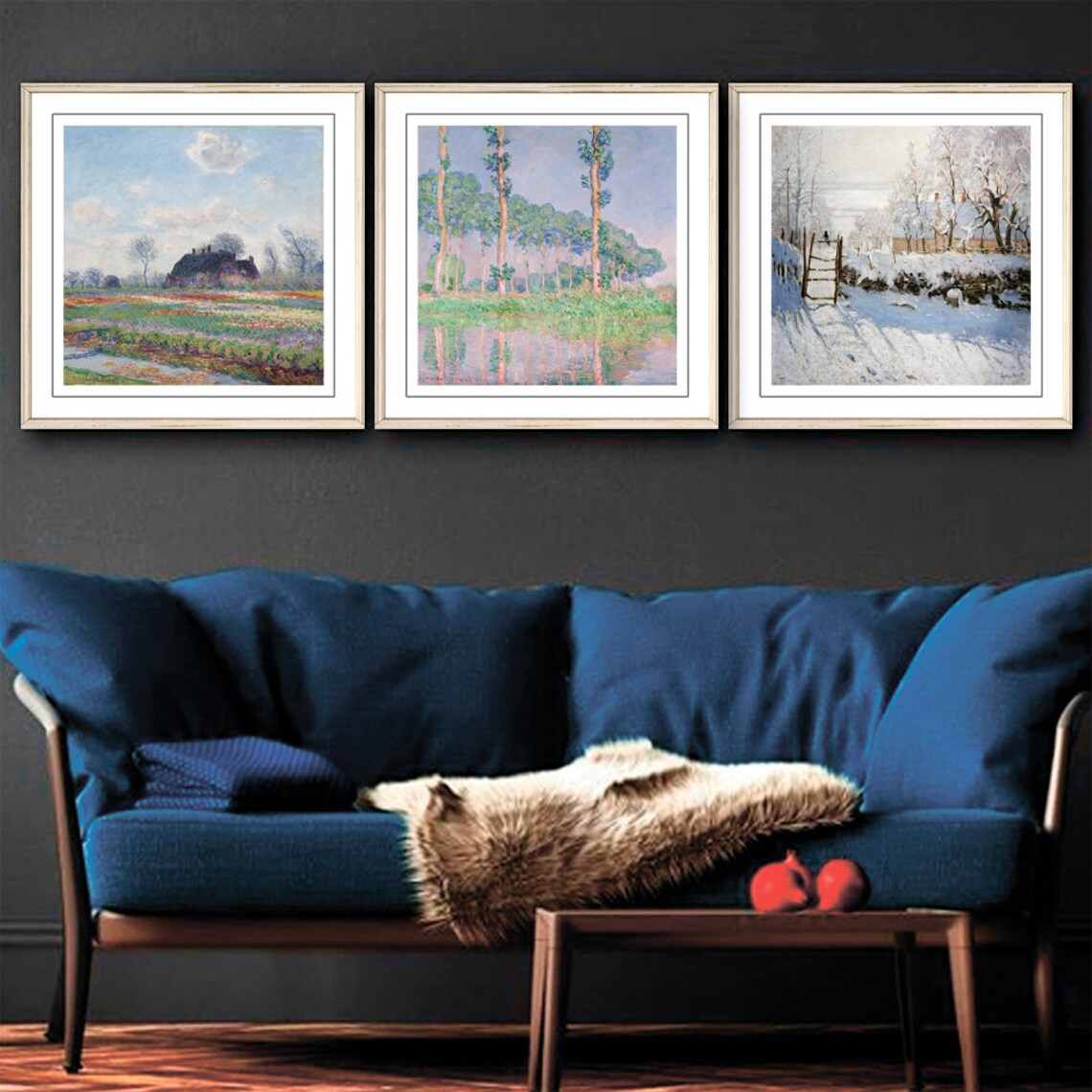 Claude Monet 25 Prints Collection Famous Impressionist Paintings Poster - Image 2