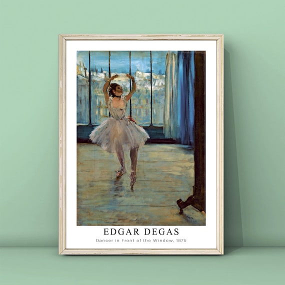 Edgar Degas The Dancer Print Degas Dance Poster Degas Painting Degas Dancer Poster The Dance Class Vintage Ballet Print
