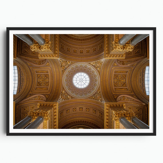 Versailles Palace Travel Print The Gallery Of Great Battles Ceiling Wall Art Versailles Palace Wall Hanging Home Decoration Travel Gift