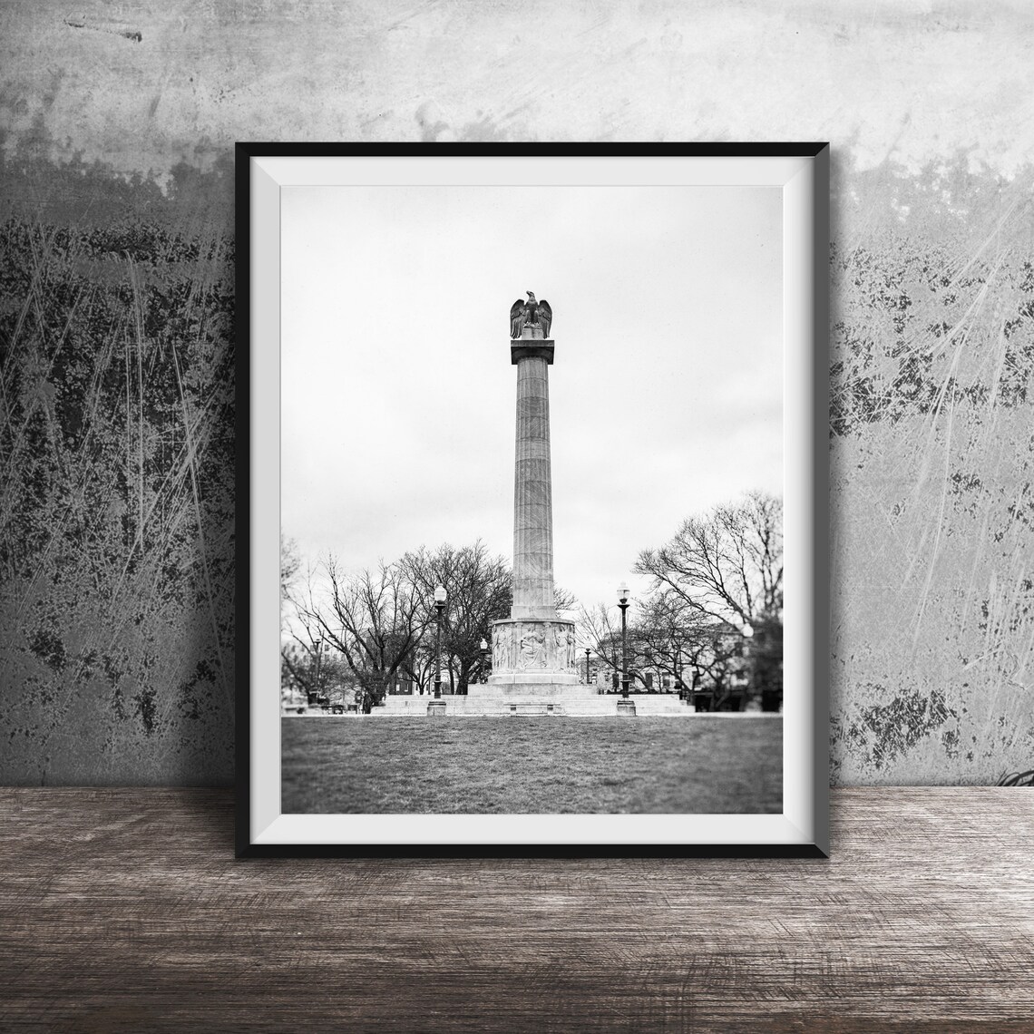 Logan Square Monument Chicago Art Print, City Landmark - Image 2