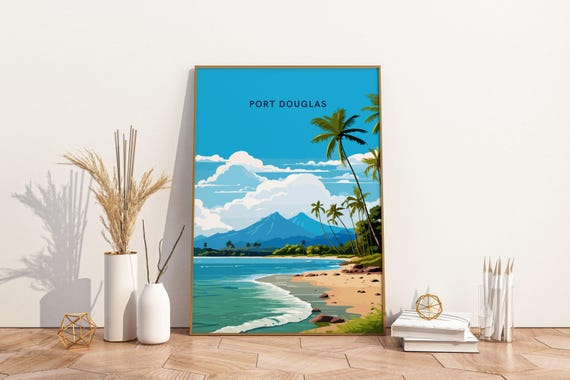Port Douglas Queensland Australia Travel Print Poster Wall Art P