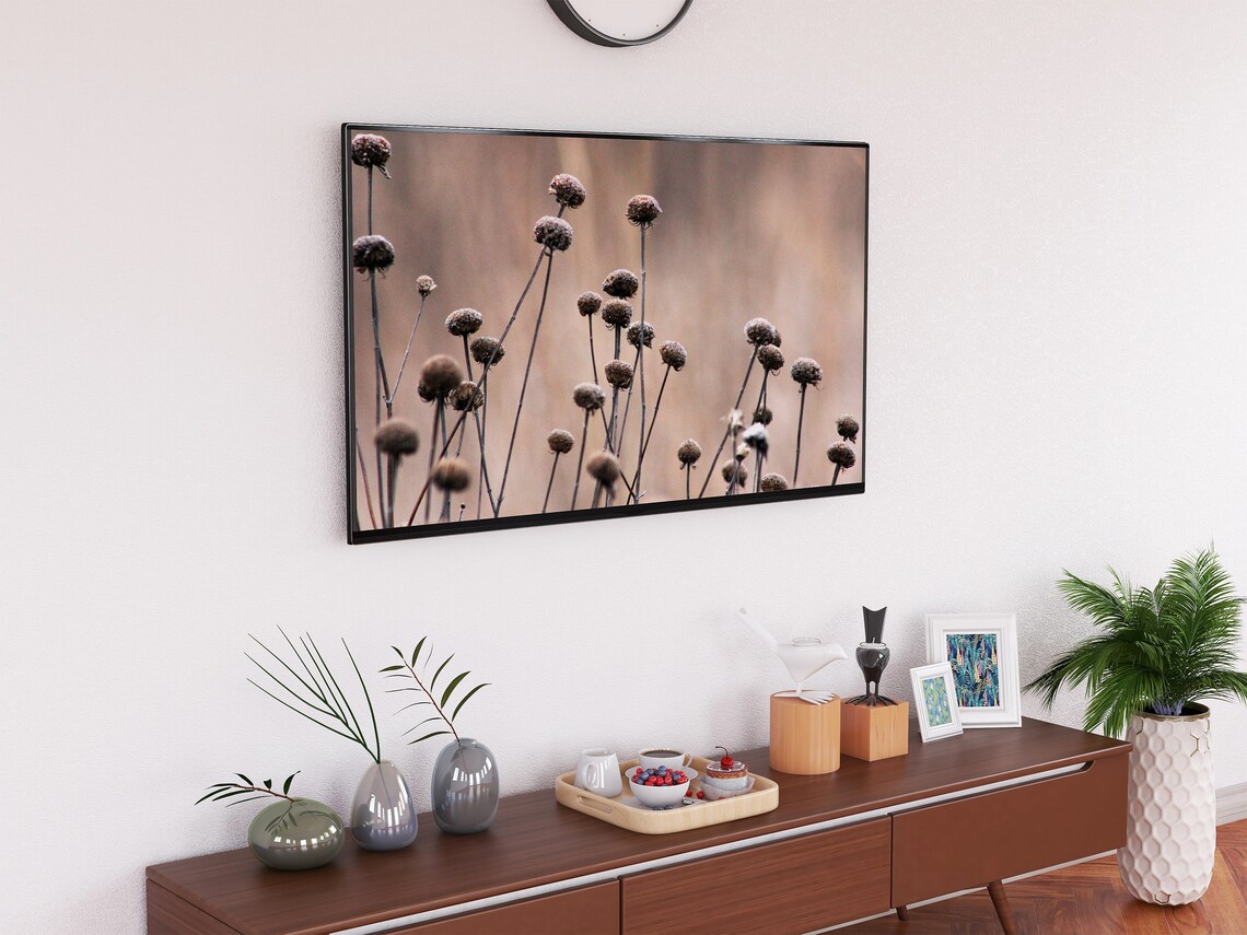 Wild Bergamot Abstract Art Print, Modern Decor - Image 2