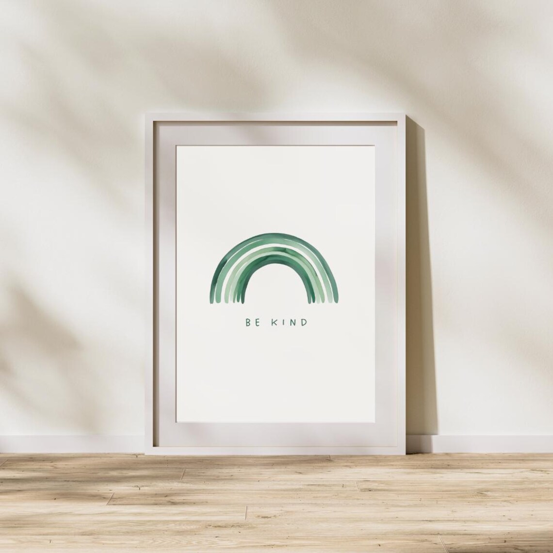Be Kind Quote, Motivational Inspiration Art Print