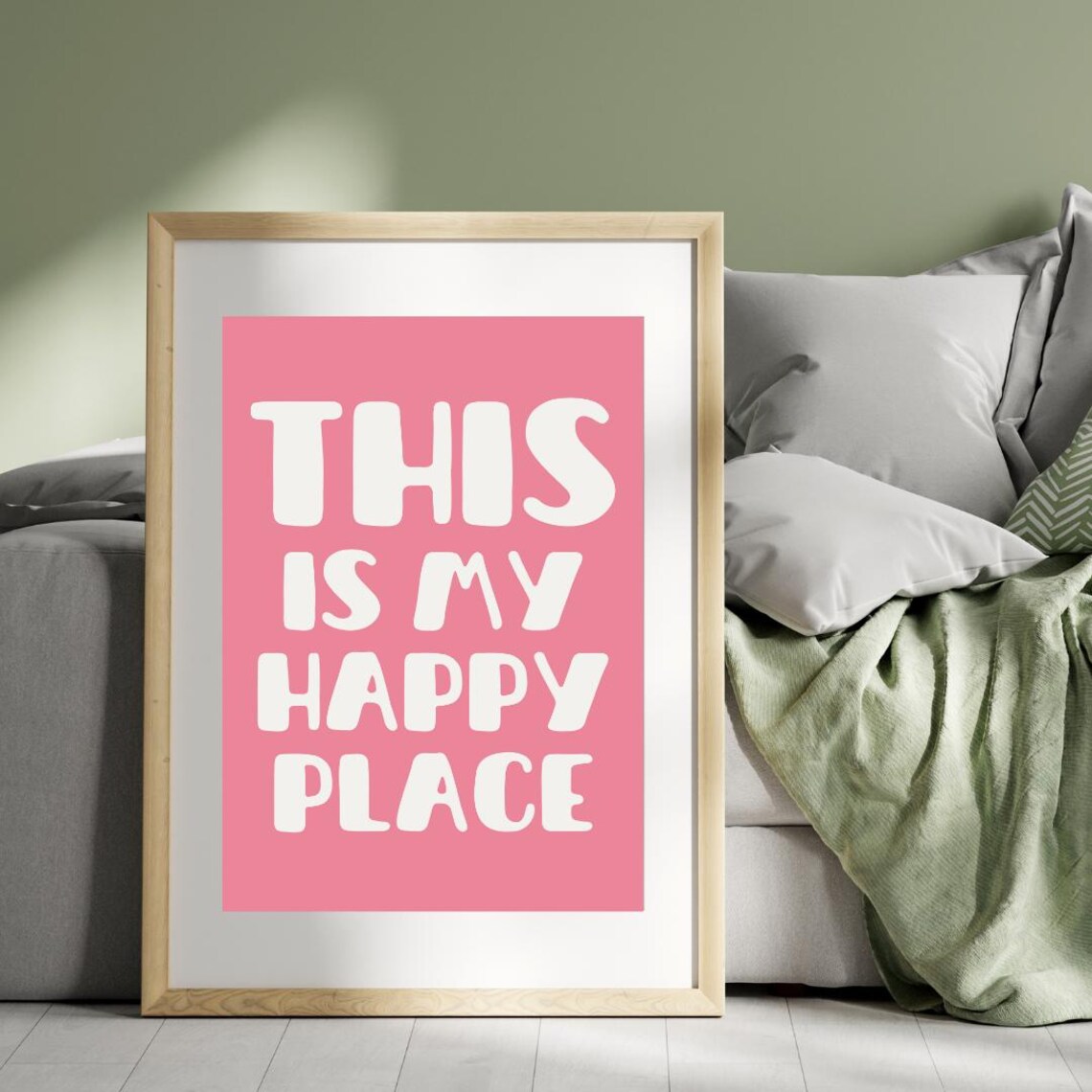This Is My Happy Place Quote Poster - Image 2