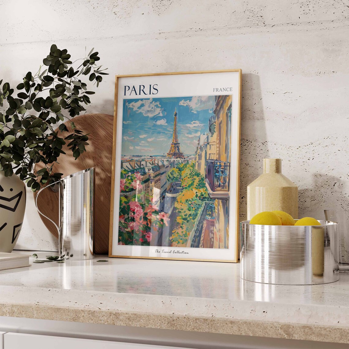 Paris Travel Poster, Parisien Decor Art Print - Image 2