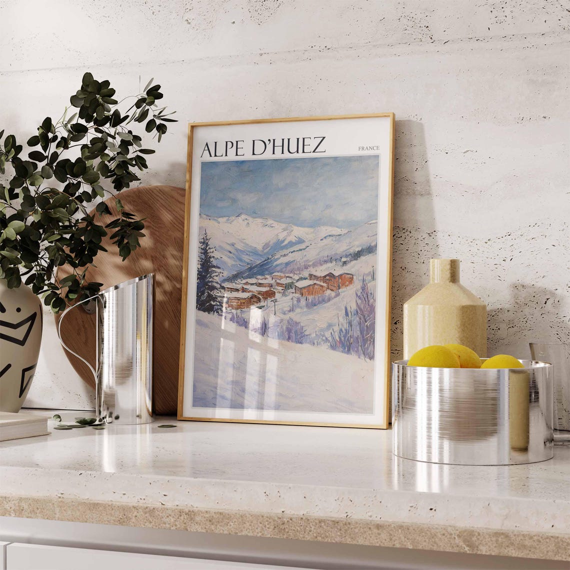 Alpe Dhuez Poster Cycling Poster Mountain Bike Poster Tour De France Poster French Alps Poster Sports Wall Art Alpe Dhuez Travel Art - Image 2