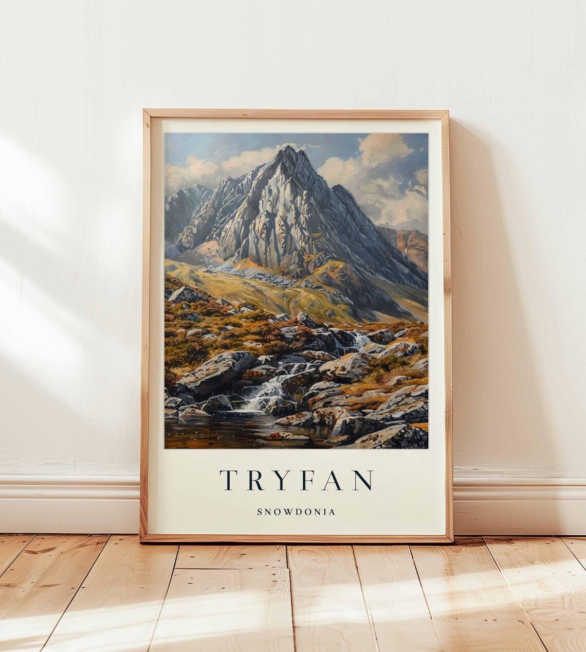 Tryfan Mountain Print, Snowdonia National Park