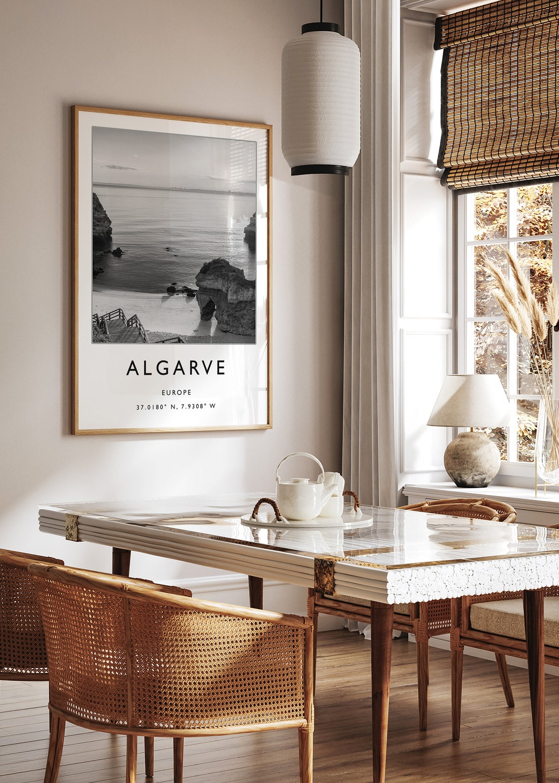 Algarve Travel Print Portugal Travel Poster Algarve Gift Travel Art Coastal Art Seaside Decor Travel Decor Photographic Print - Image 2