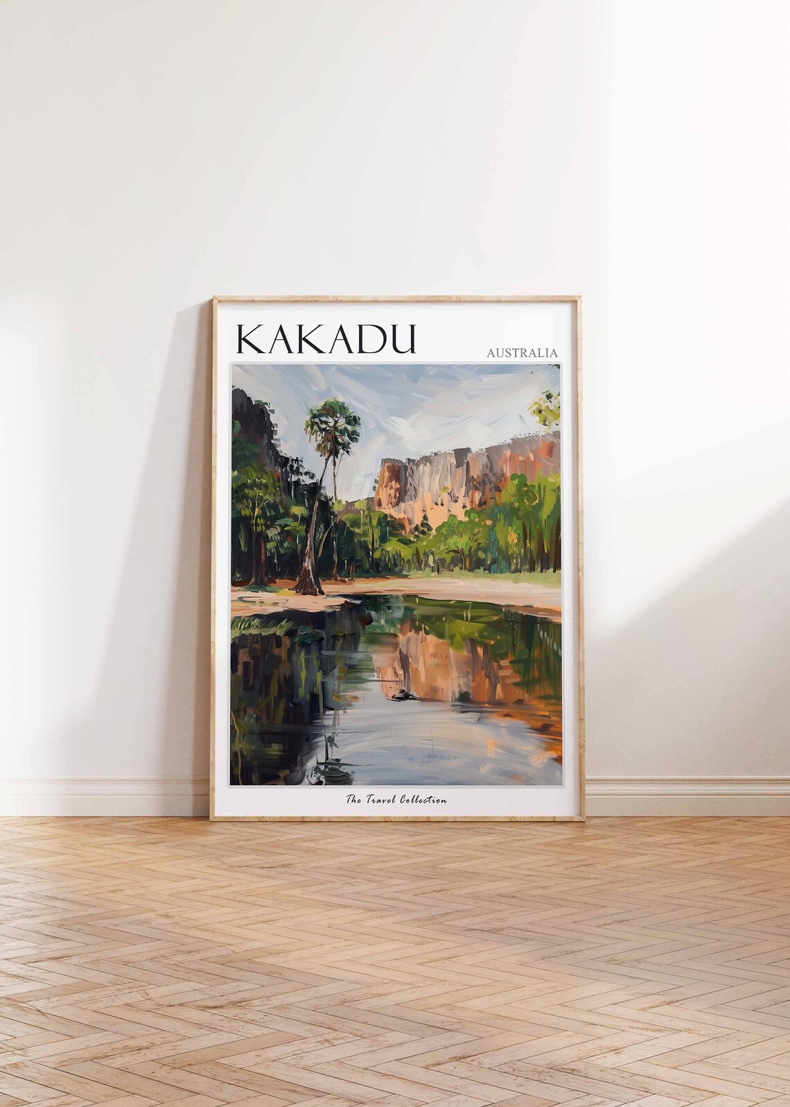 Kakadu Poster Australia Travel Print Australian Decor Oceania Travel Poster Oceanian Wall Art Kakadu Gift Kakadu Travel Poster - Image 3