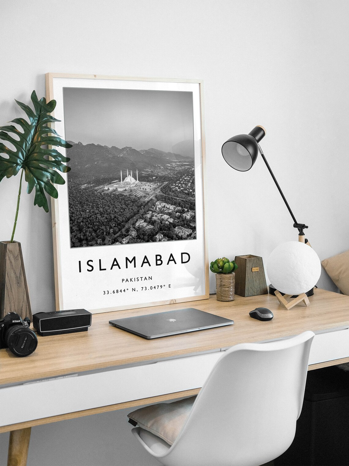 Islamabad Travel Poster, Pakistan Travel Art Print - Image 2