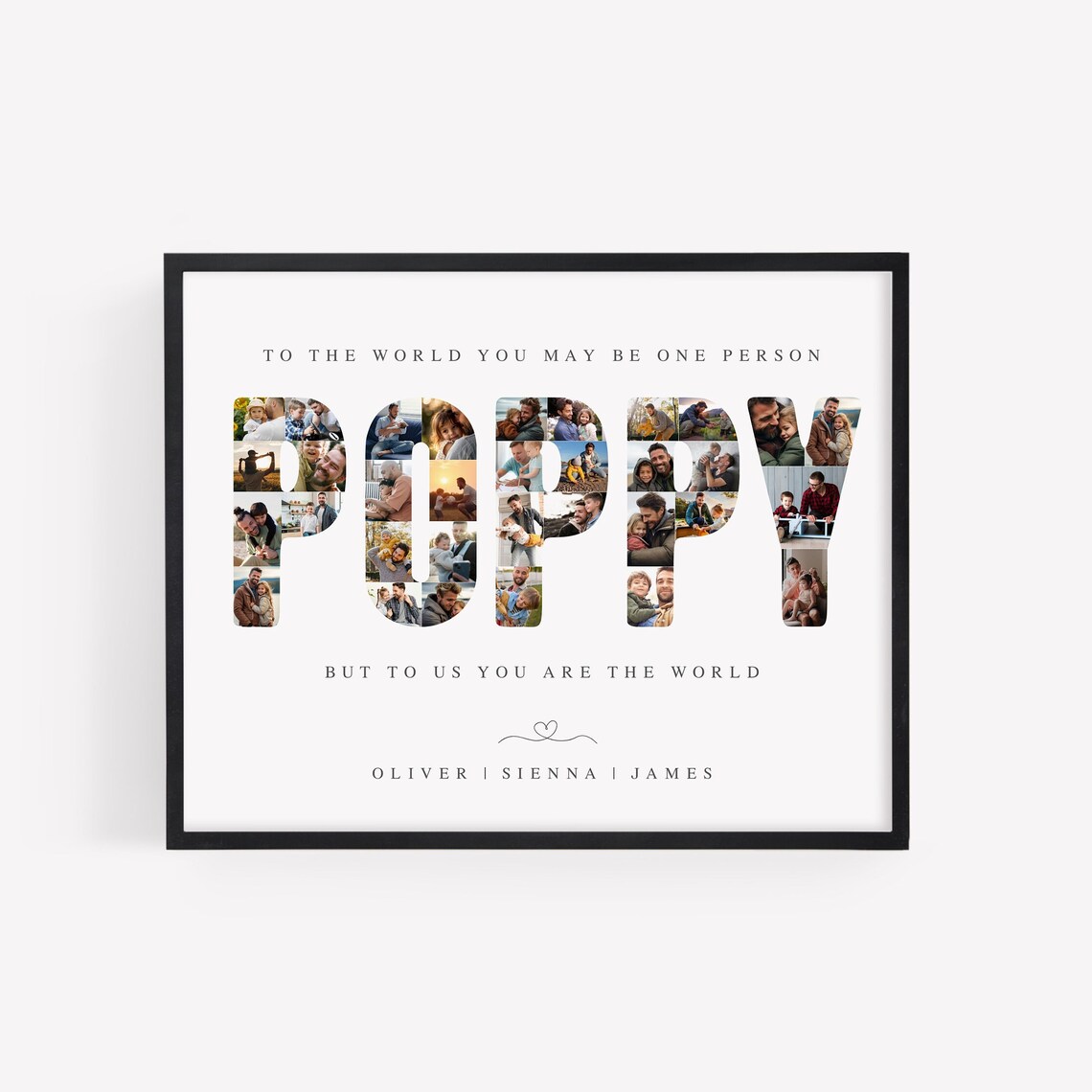 Poppy Gift for Dad, Fathers Day Birthday Present - Image 3