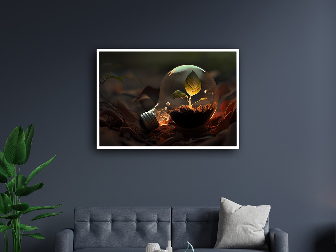 Emergence Of Life, Growth And Renewal Inspirational Decor - Image 3