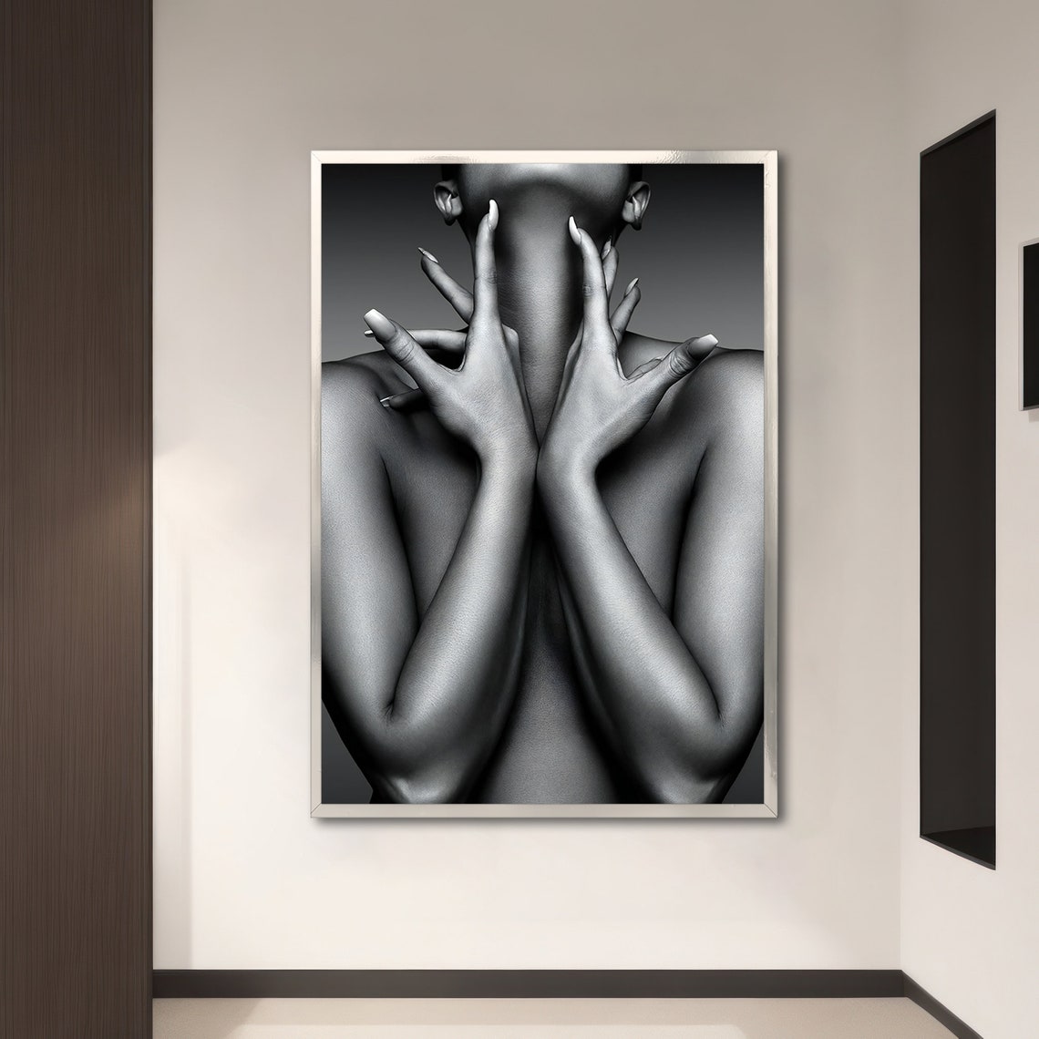 Elegant Nude With Hands, Intimate Gift - Image 3