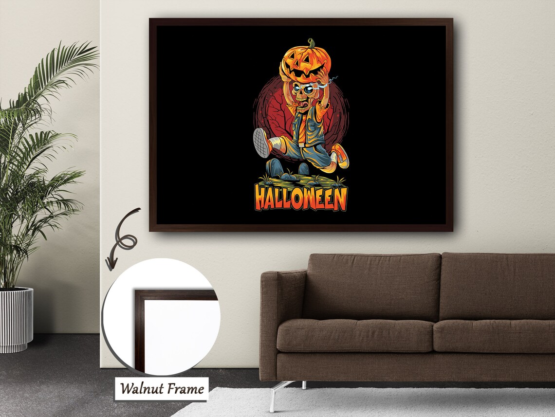 Halloween Zombie, The Undead Awakening Art Print - Image 4