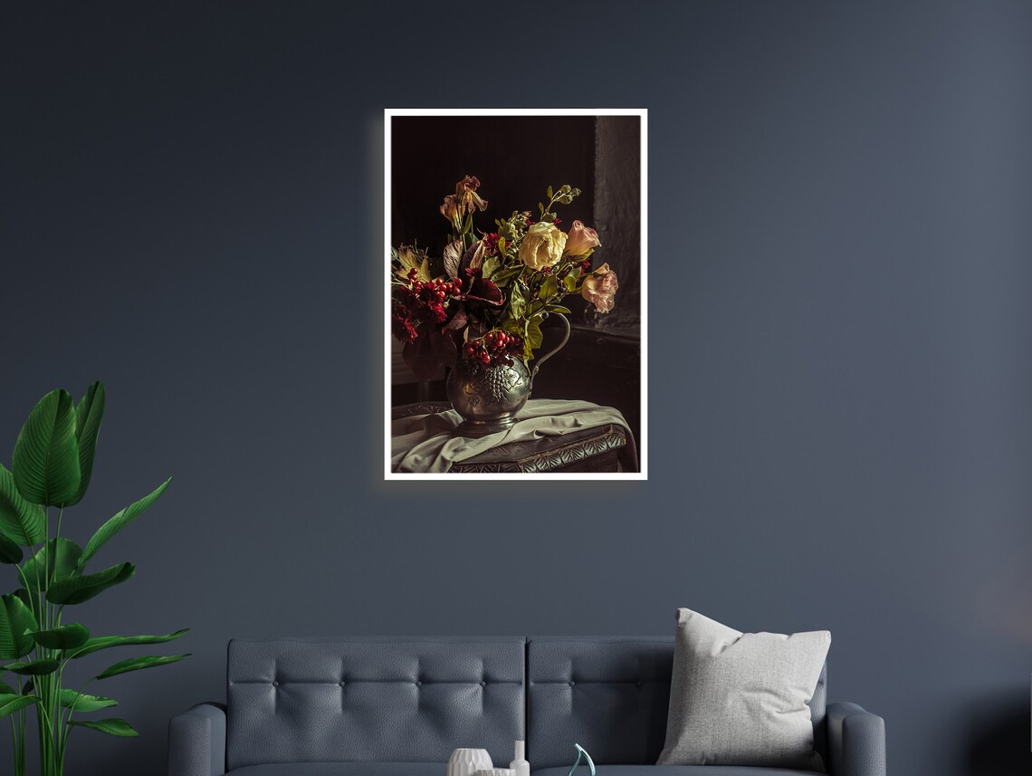 Classical Still Life, Timeless Elegance Art Print - Image 5