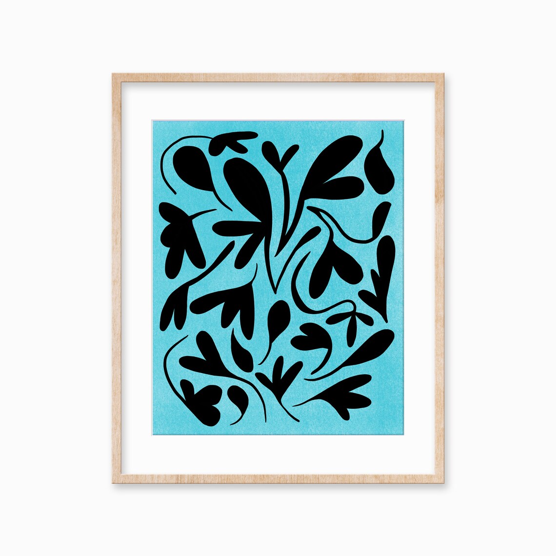 Maximalist Flower Market Art Print, Botanical Decor