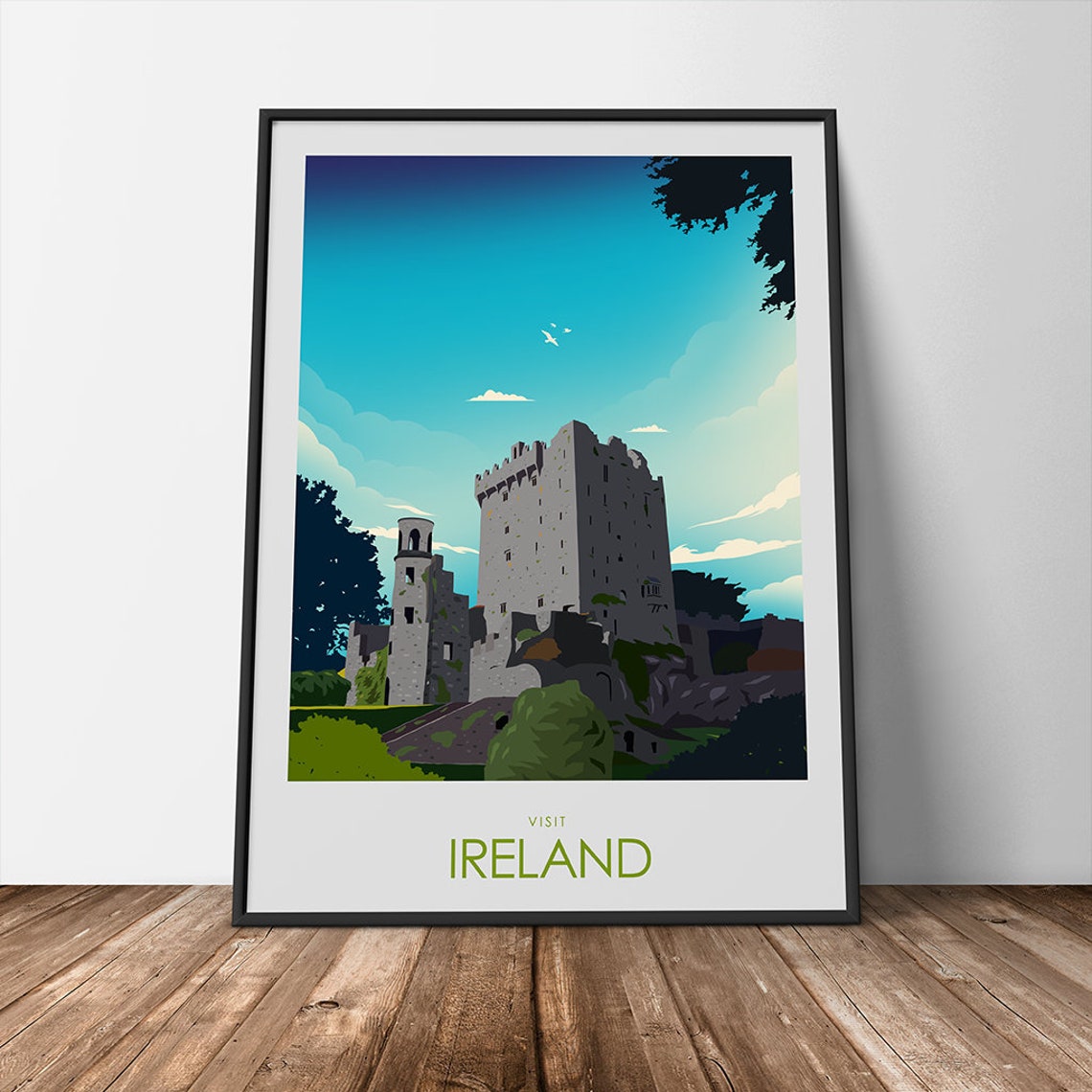Ireland Print Ireland Gift Ireland Print Ireland Poster Travel Poster Print Travel Print Wild Atlantic Way Poster Art Prints Ireland - Image 3