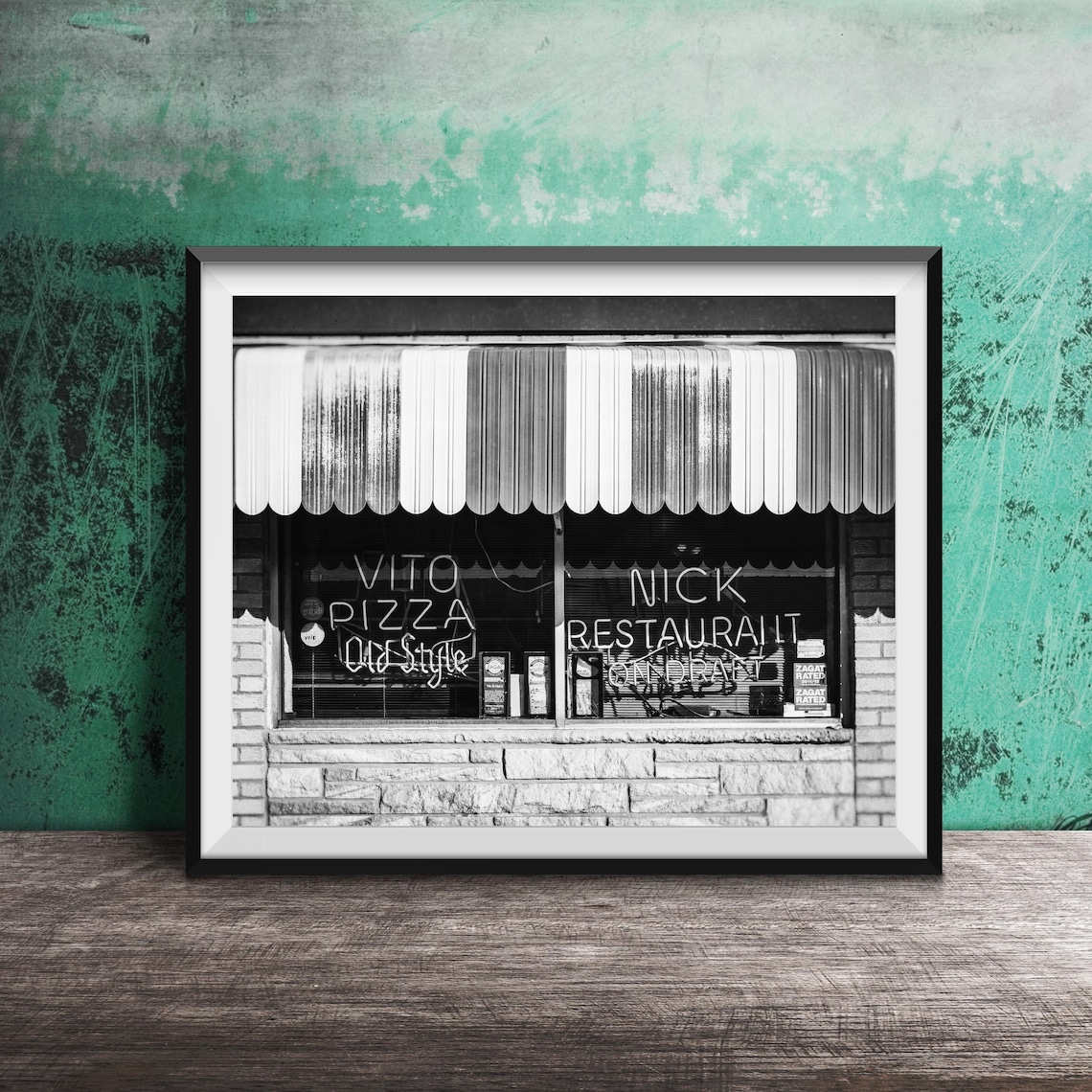 Vito & Nick's Pizza Sign Photography Print, Chicago - Image 2