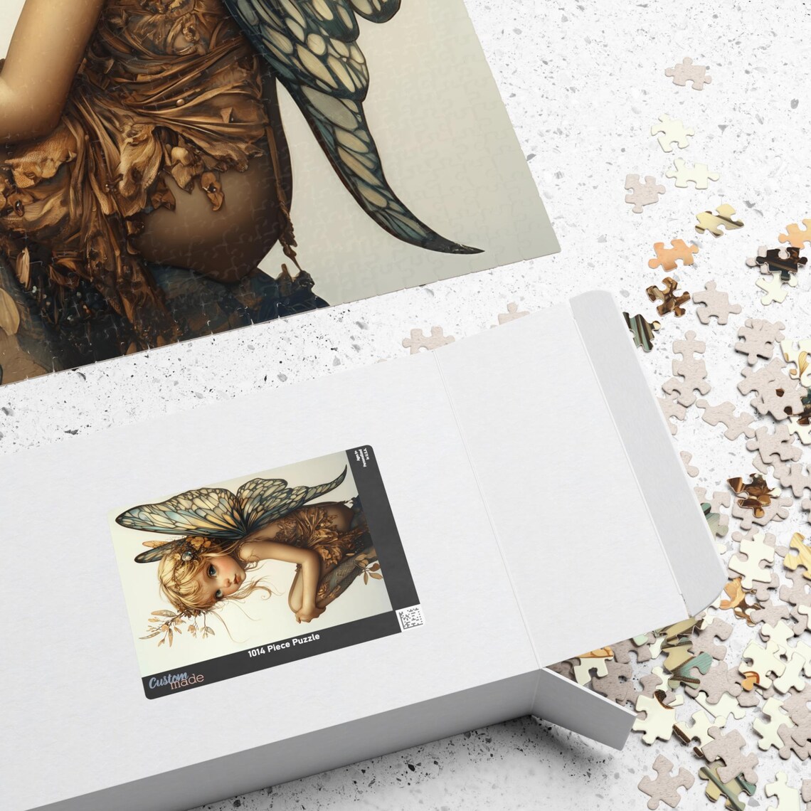 Dela Pixie Jigsaw Pretty Little Fairy Poster Print - Image 2