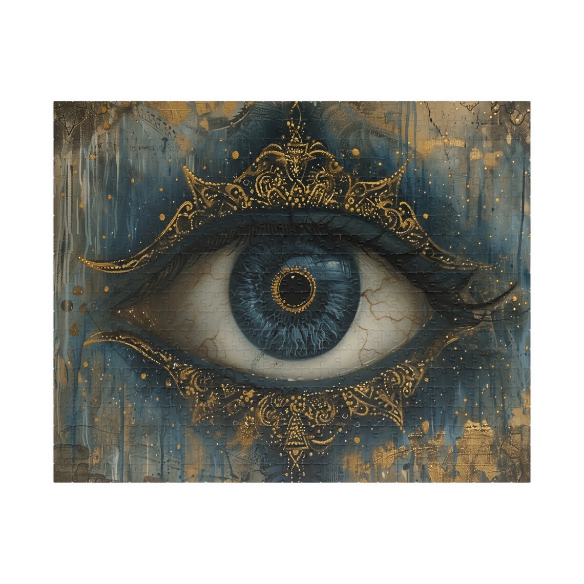 Evil Eye Illustration Art Print, Unique Gift - Image 2