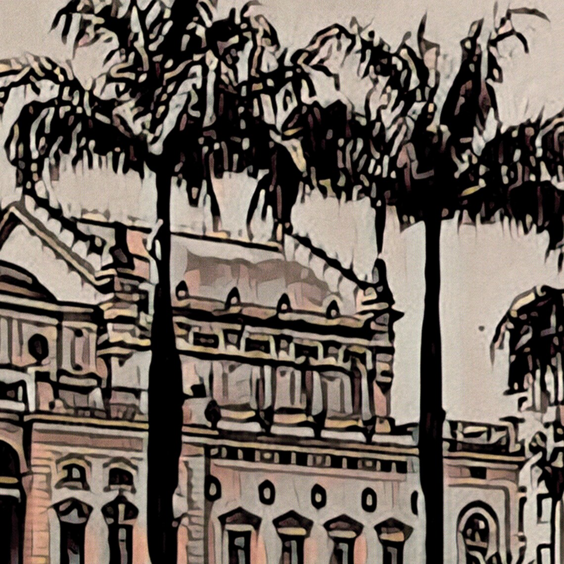 Sao Paulo Teatro Municipal Historic Opera House Vintage Travel Poster - Image 4
